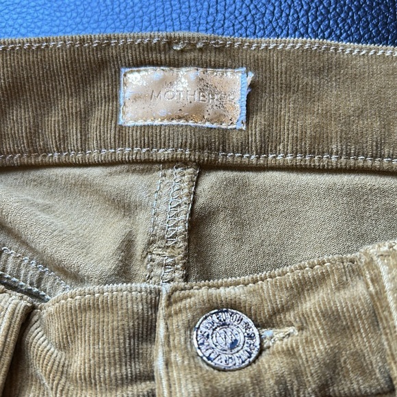 Mother The Tomcat Ankle Jean Hopscotch Tapenade Corduroy Sz 26 - Picture 9 of 14